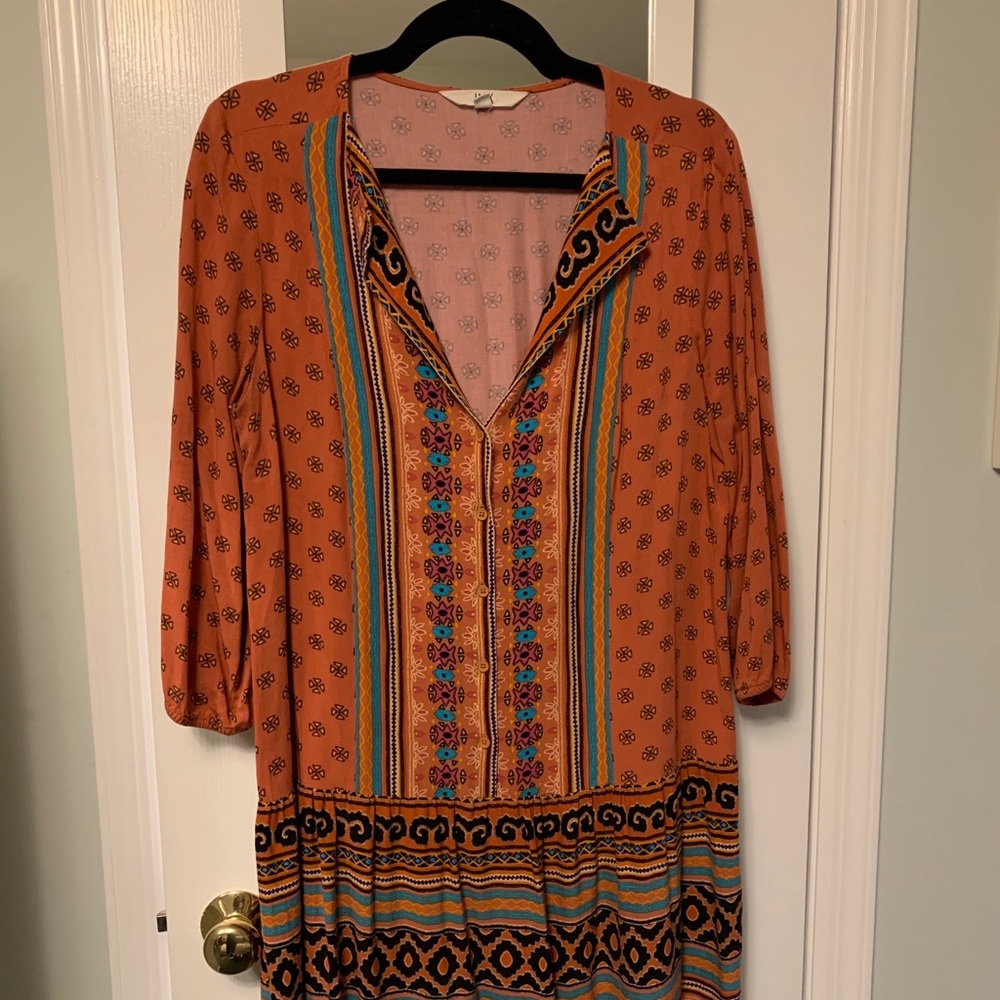 JACK Aztec-like Mini Dress size medium